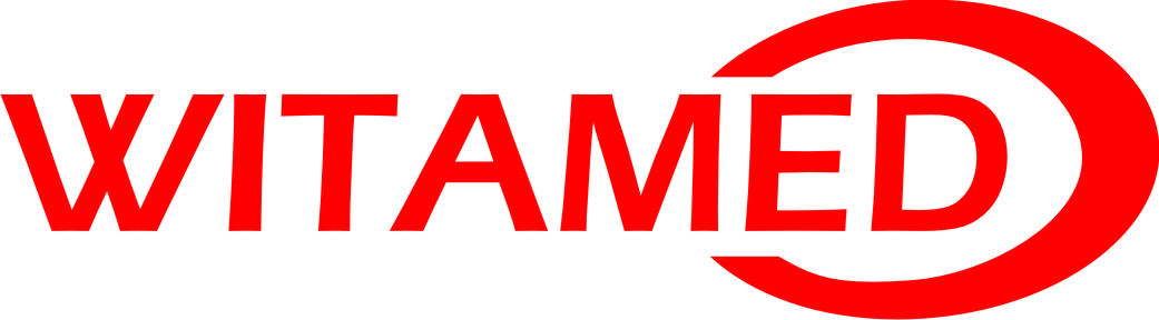 logo - czerwony napis Witamed